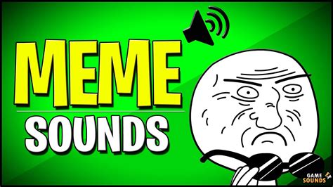 In this category you have all sound effects, voices and sound clips to play, download and share. . Meme sound download